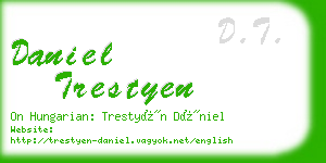 daniel trestyen business card